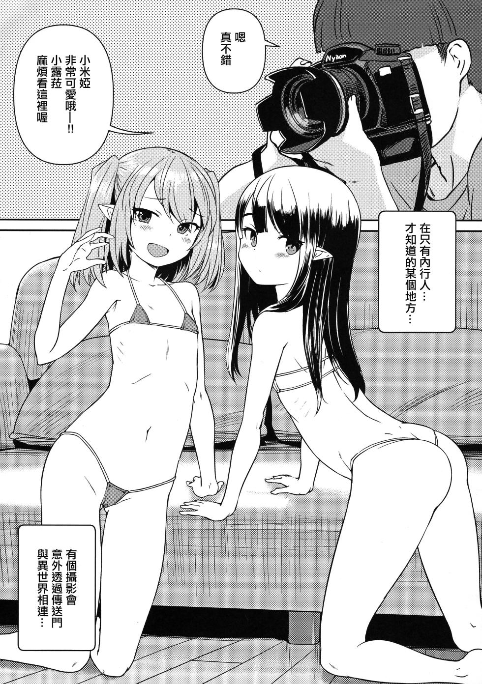 (C102) [AskRay (Bosshi)] Gouhou Elf - Fantastic Photo Session test shot | 合法精靈 [Chinese] - Page 3