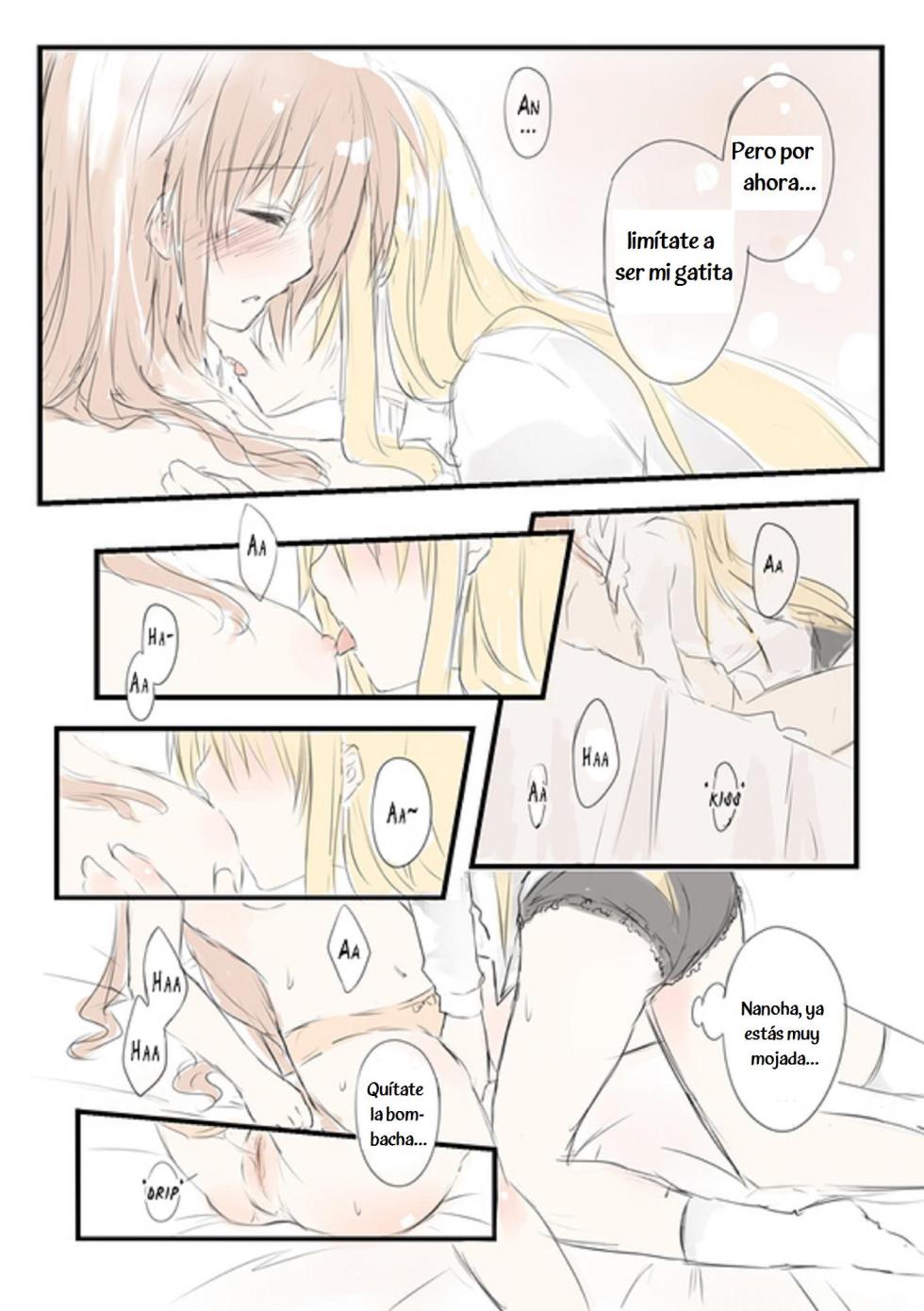 [Author?] Hazukashii (Mahou Shoujo Lyrical Nanoha) [Spanish] [Nekomi Fansub] - Page 3