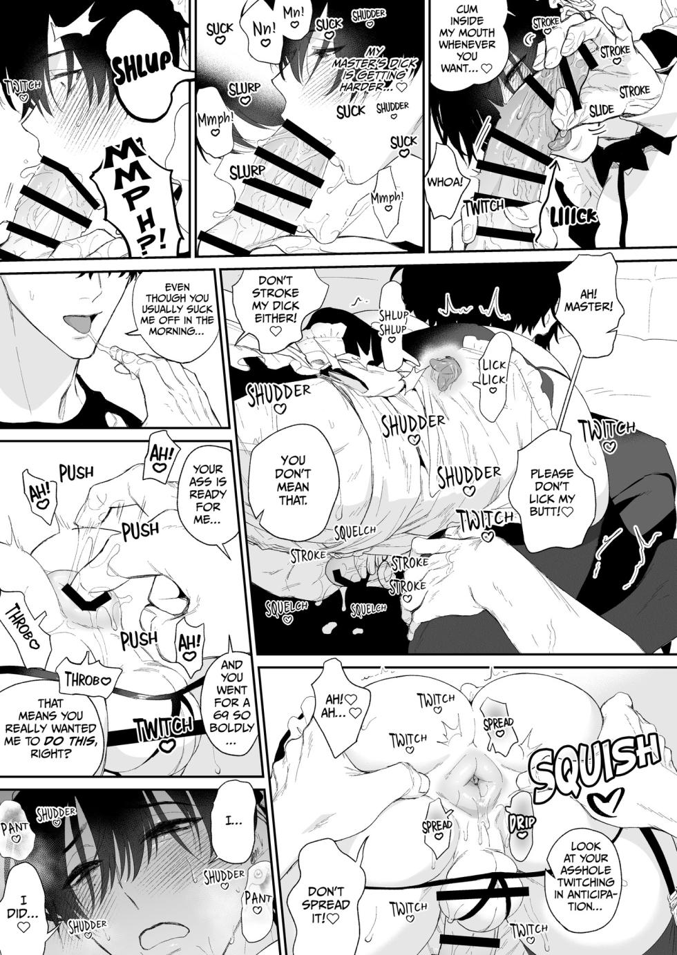 Mei the Maid - Taking Care of His Morning Wood - Page 7