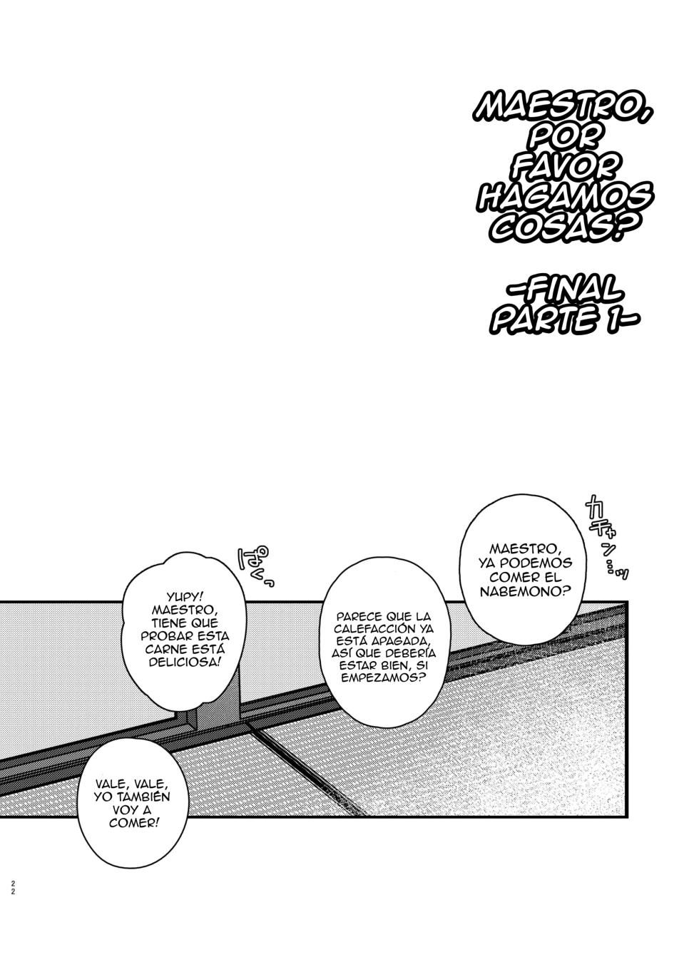 [Ebiharami (Yoruge)] Taishou, Nani mo Shinakute Ii no ka Touken Ranbu dj [ESPAÑOL] - Page 21