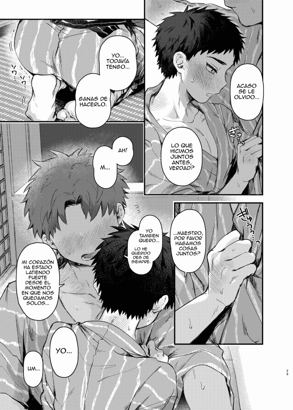 [Ebiharami (Yoruge)] Taishou, Nani mo Shinakute Ii no ka Touken Ranbu dj [ESPAÑOL] - Page 28