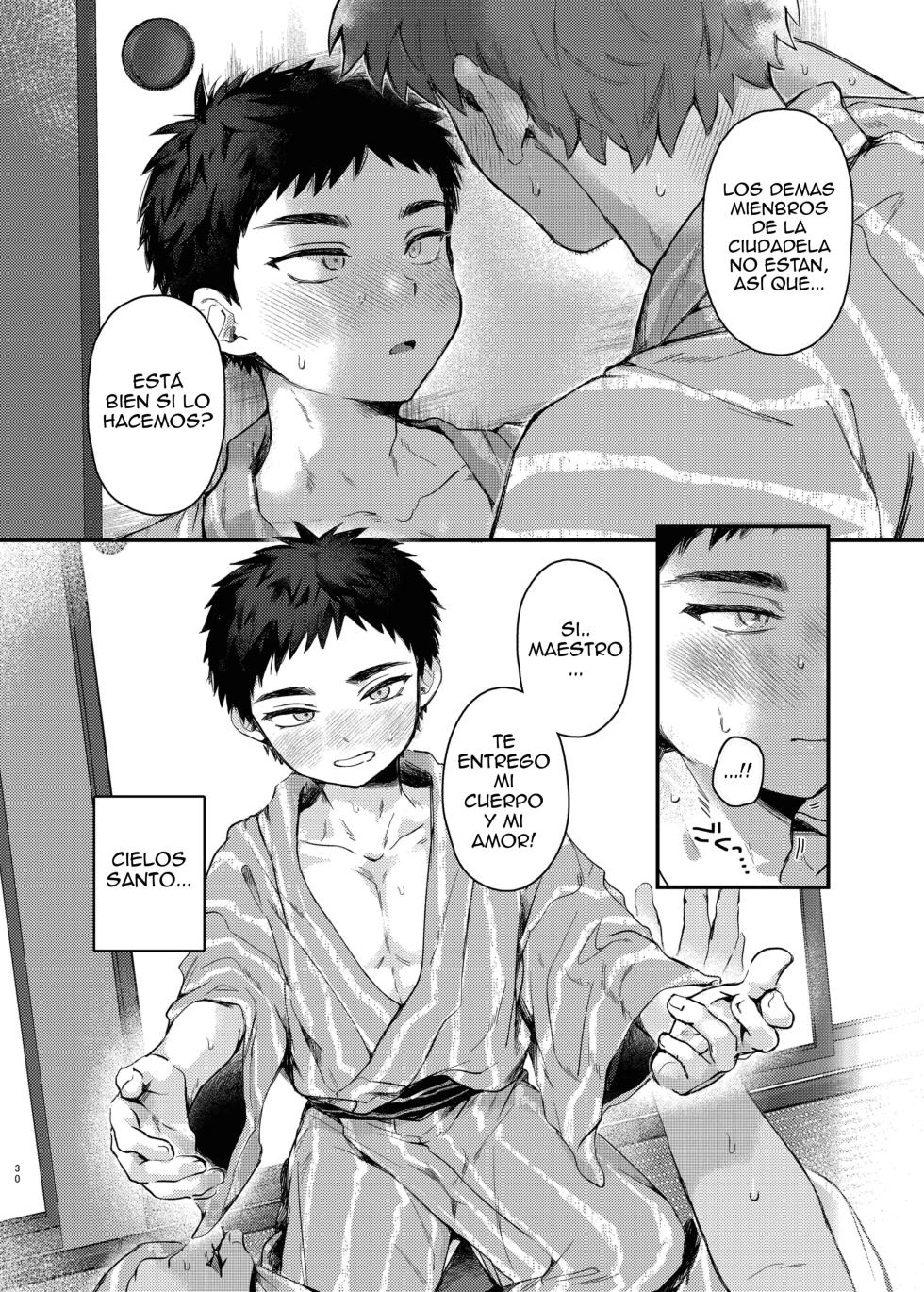 [Ebiharami (Yoruge)] Taishou, Nani mo Shinakute Ii no ka Touken Ranbu dj [ESPAÑOL] - Page 29
