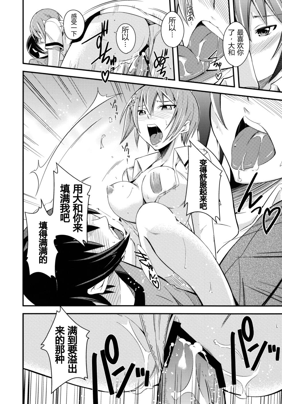 (C80) [Simfrill (Kurusumin)] Maji de Watashi ni Horenasai! (Maji de Watashi ni Koi Shinasai!) | 请认真地迷恋我！ (请认真和我谈恋爱！) [Chinese][易碎品个人汉化] - Page 17