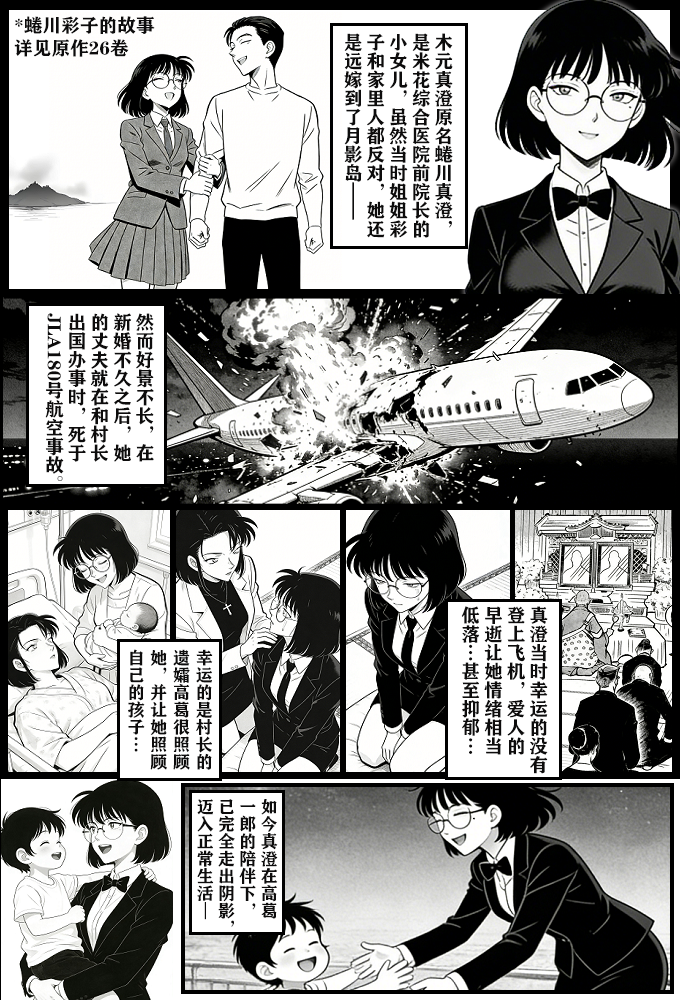 [unknown]月影岛的亡魂13天坠（detective conan） [AI Generated] - Page 10