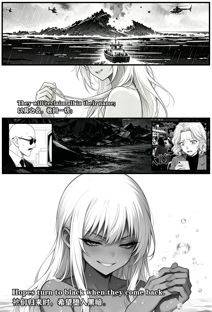 [unknown]月影岛的亡魂13天坠（detective conan） [AI Generated] - Page 25