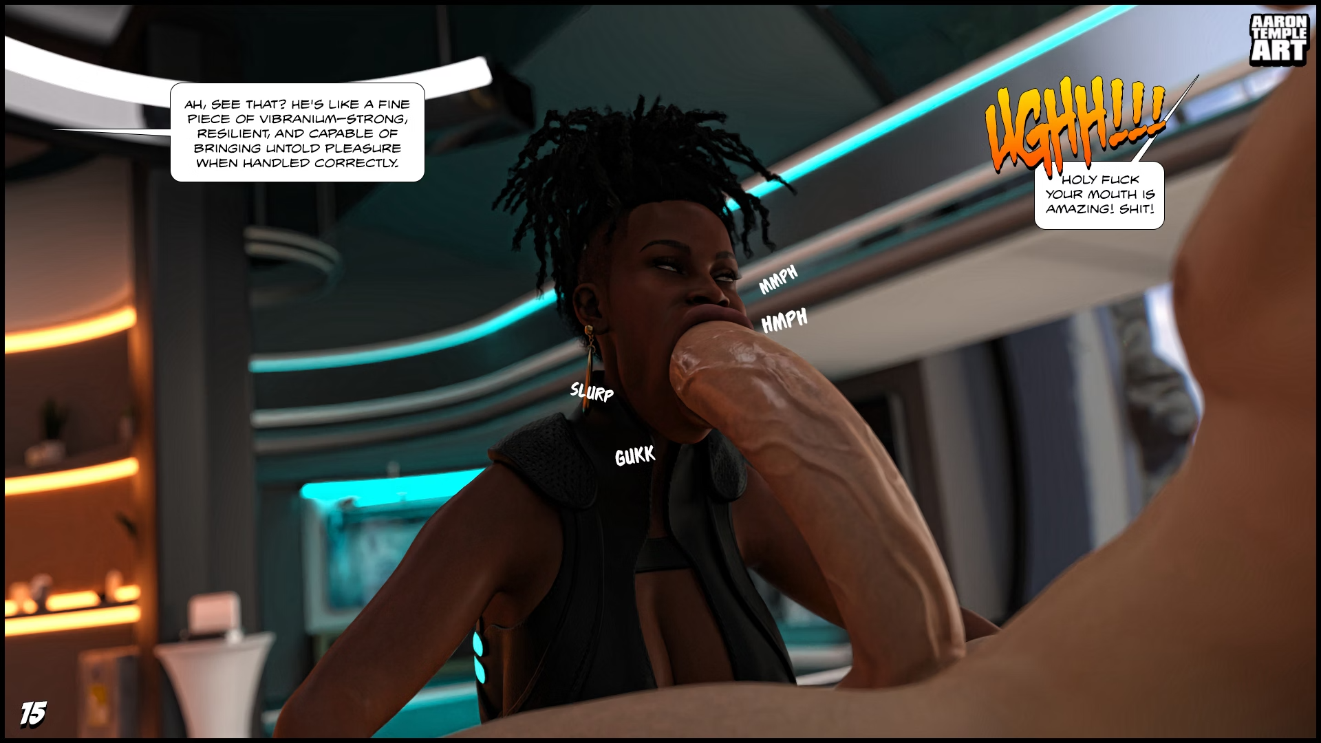 AaronTempleArt - Lust In Wakanda 3 - Page 16