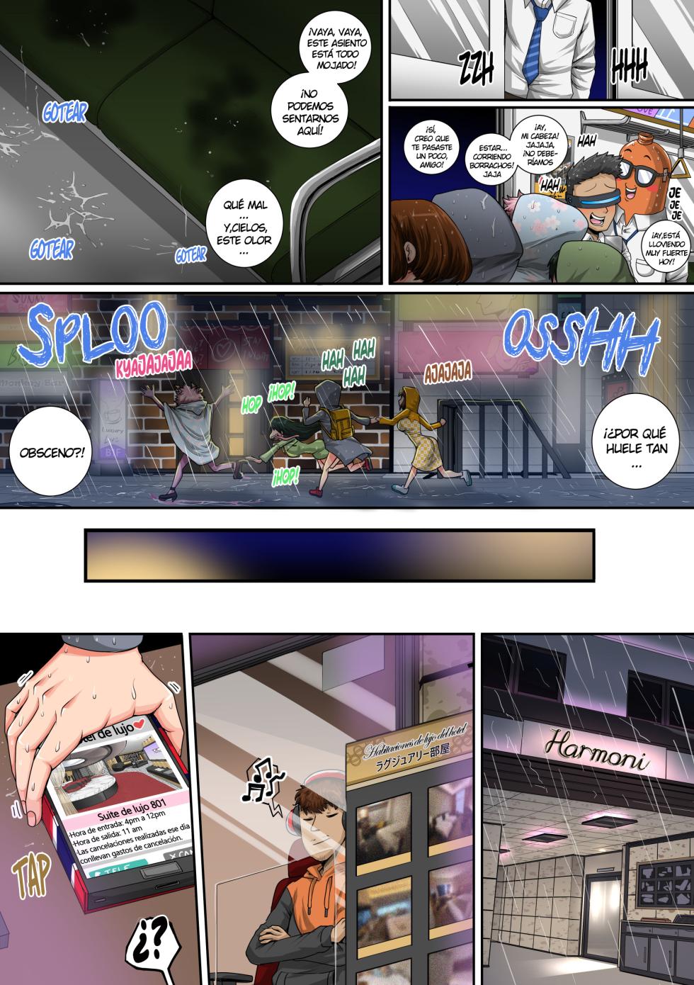 [Juicebox Koujou (Juna Juna Juice)] My Harem Academia Chapter 8 Part 3 Breaking into a broken heart [Spanish] [NTINFS] - Page 25