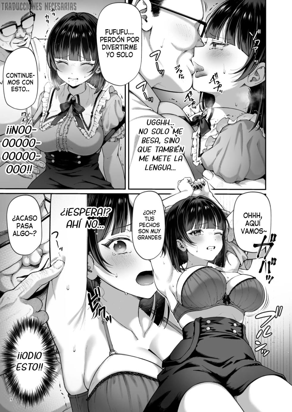 [diletta (nama)] Kanachan Kaeriuchi! Totsu Shita Hentai Oji no Egui Denma Seme de Renzoku Zecchou | ¡Kana-chan te expone! El viejo por el que fue le dio un ataque con un vibrador, llevándola a orgasmos consecutivos [Traducciones necesarias] [Digital] - Page 11