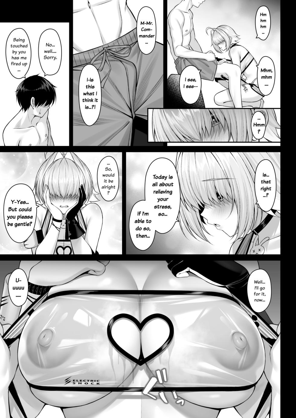 [Akaneiro no Kinmokusei (Yunagi Amane)] Futari Dake No Denki Shingou | An Electric Signal For Just The Two Of Us (Goddess of Victory: NIKKE) [English] - Page 7