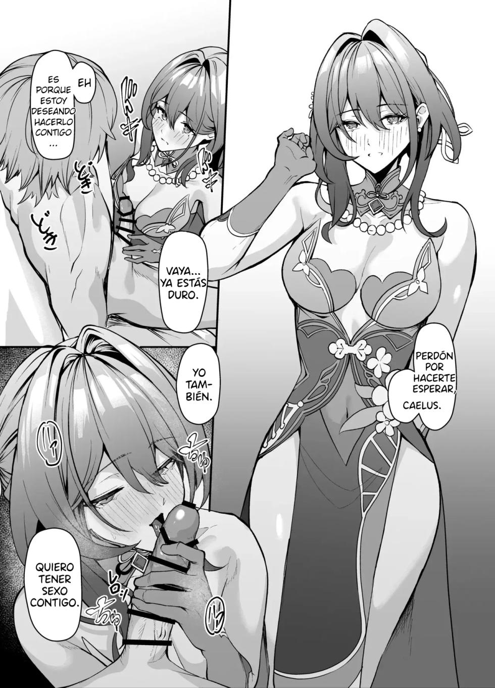 [Shiro Paka] Ruan Mei to Oreix suru Hanashi (Honkai: Star Rail) [Spanish] - Page 2