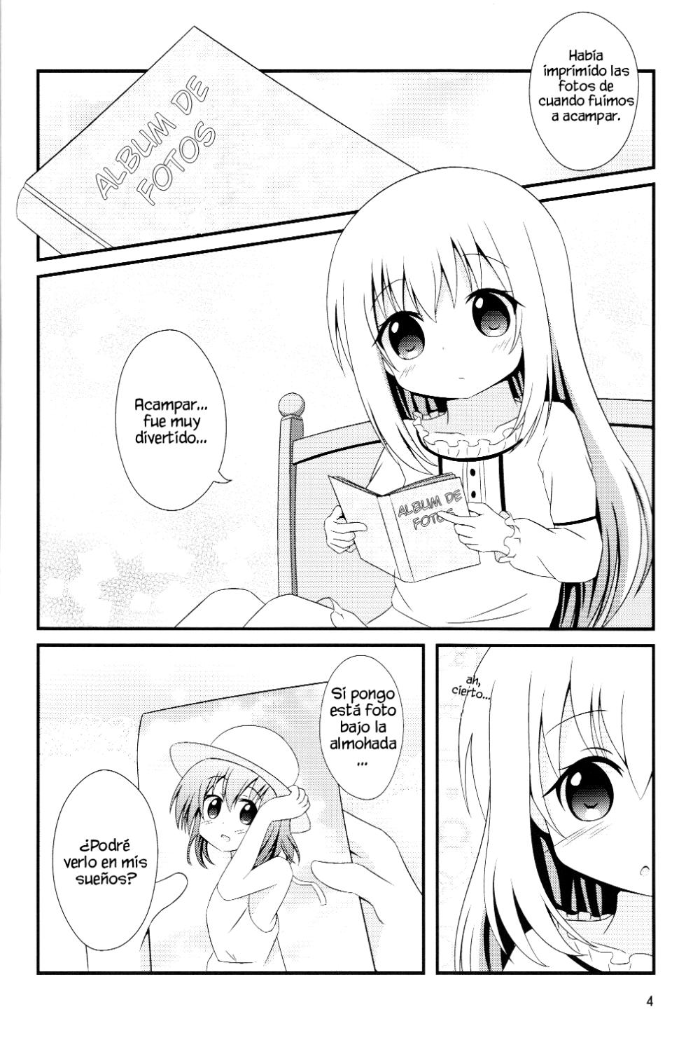 (C91) [sakura palette (Siou Say)] Yume demo Issho! | ¡Juntas hasta en los sueños! (Gochuumon wa Usagi desu ka?) [Spanish] [Data Scanlation] - Page 3