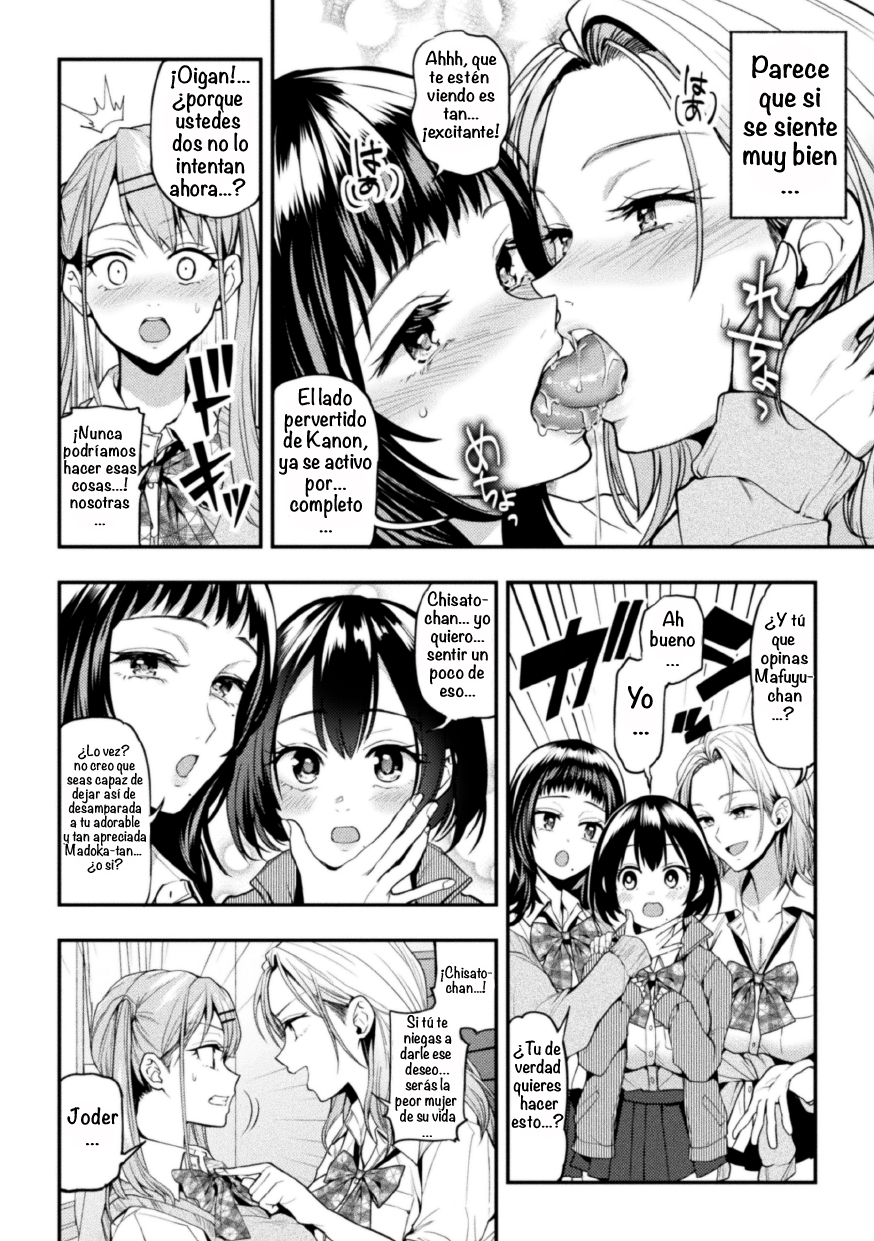 [Nagashiro Rouge] Yuriswa~Swappin' Yuri Lesson~ Episode 1 [Spanish] [Amaterasu] - Page 14