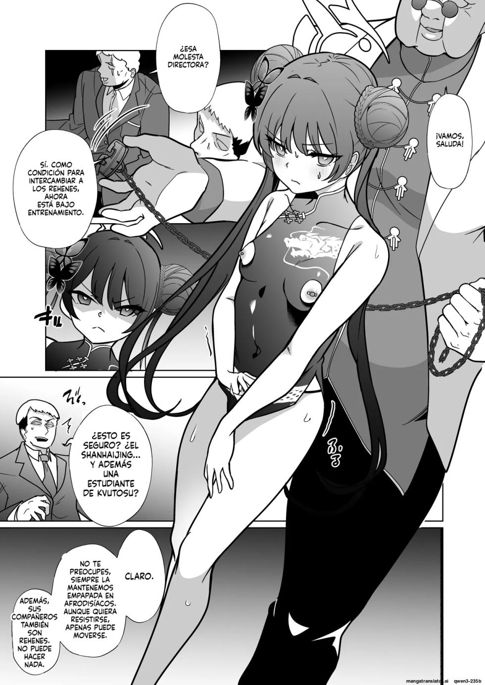 [Choukenkouya (Kenkou Shindan-chan)] Ryuumon ni Shimuru Ryuuge Kouhen (Blue Archive) [Spanish] [Digital] - Page 4