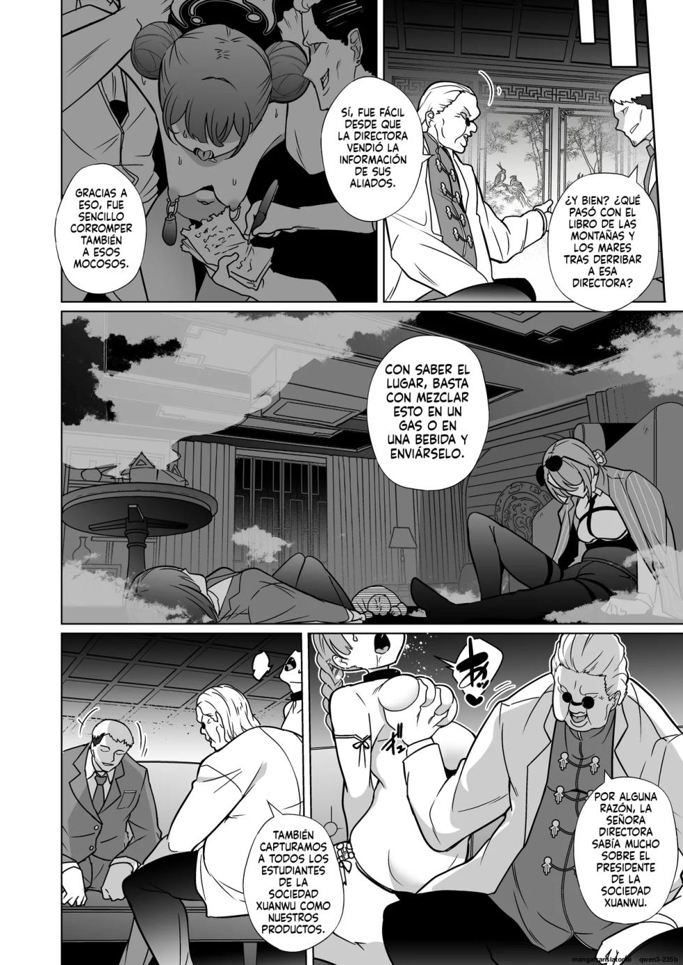 [Choukenkouya (Kenkou Shindan-chan)] Ryuumon ni Shimuru Ryuuge Kouhen (Blue Archive) [Spanish] [Digital] - Page 25