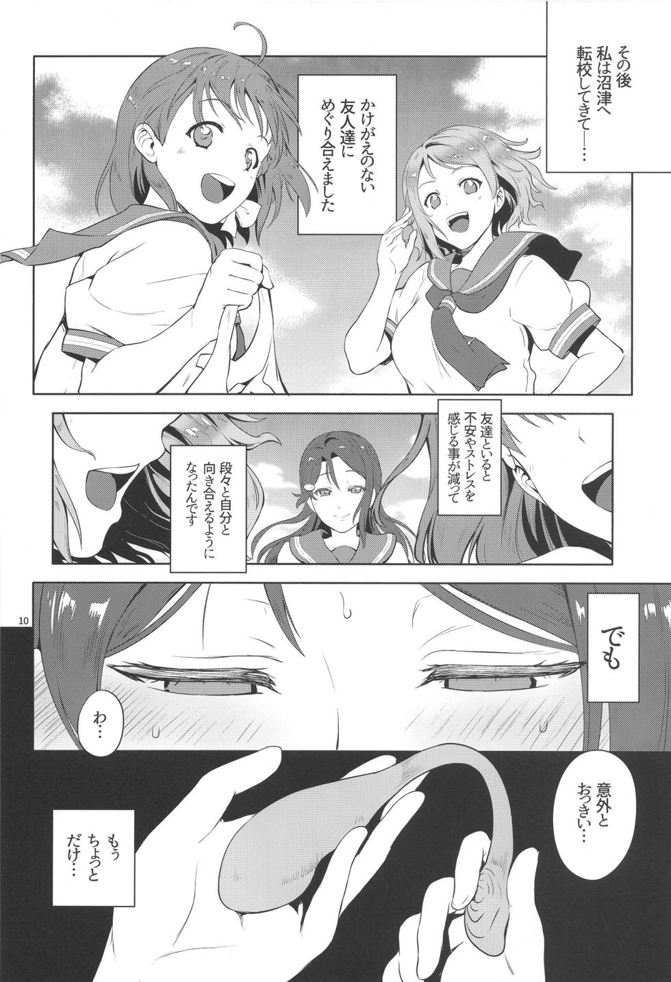 (C103) [Black Pepper (Kurokoshi You)] Riko-shiki Stress Hassan-hou (Love Live! Sunshine!!) - Page 10