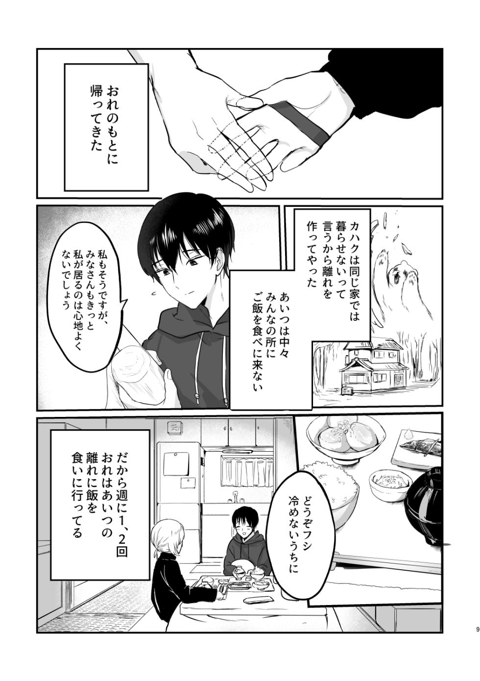 [Daikon Woroshi & Woma] [Web Sairoku] Kahafushi Shoya Ribenji Hon - Page 8
