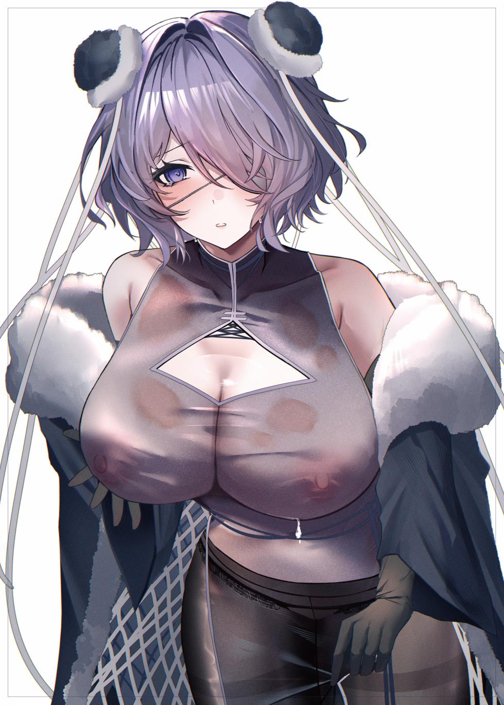 [Uchuu Nezumi (Various)] Arknights See-Through China Dress Club Goudou [Digital] - Page 4