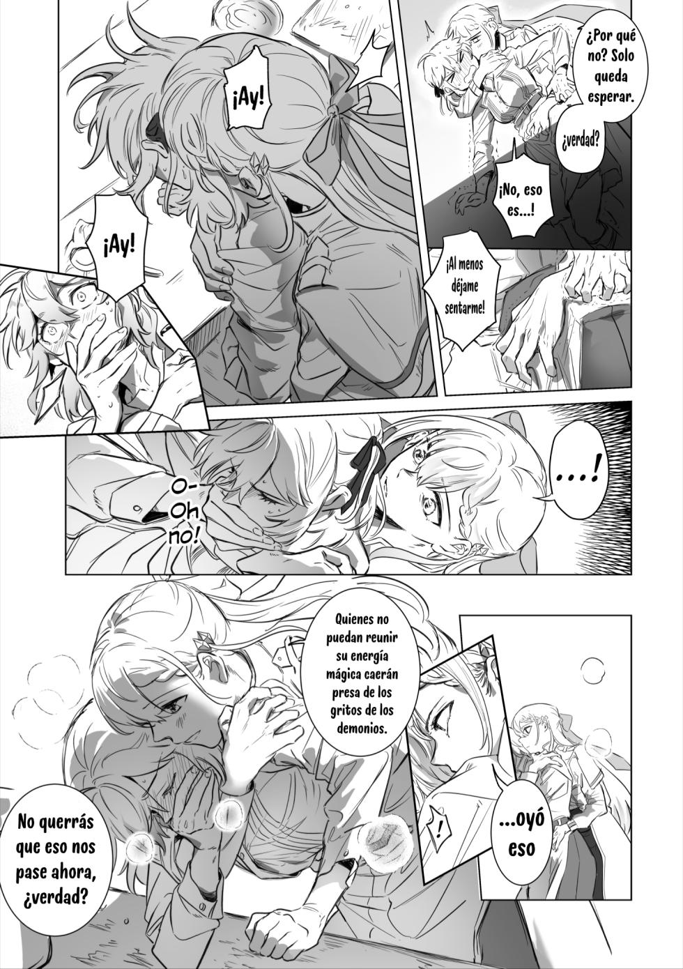 [Koyomania] Amrita (Tensei Oujo to Tensai Reijou no Mahou Kakumei) [Spanish] [La Qiqi que traduce] [Digital] - Page 26