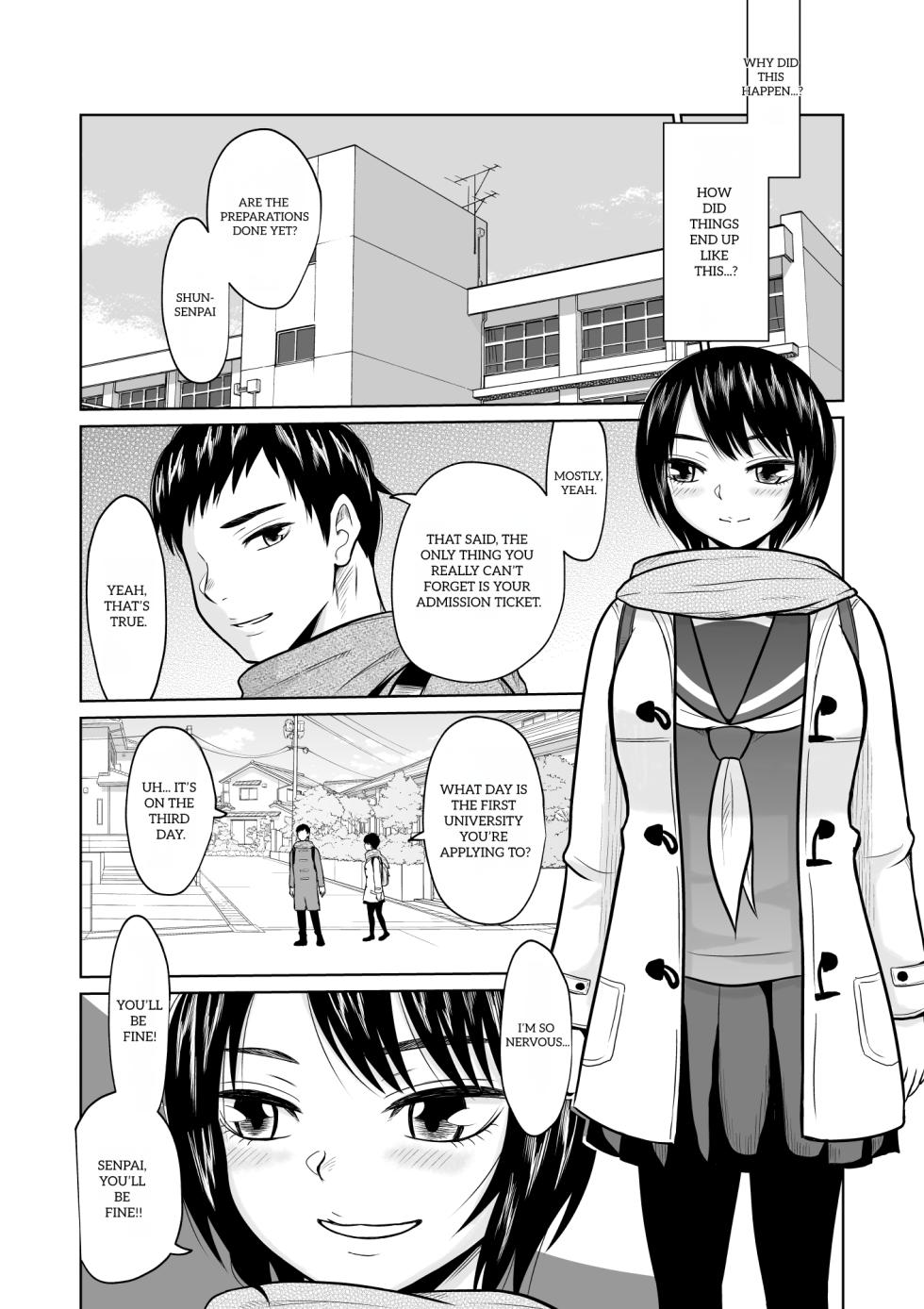 [Ooide-kun] Juken no Tame ni Tokyo ni Kita Dake Datta noni | It Was Only For The Entrance Exam, Wasn’t It [English] - Page 6