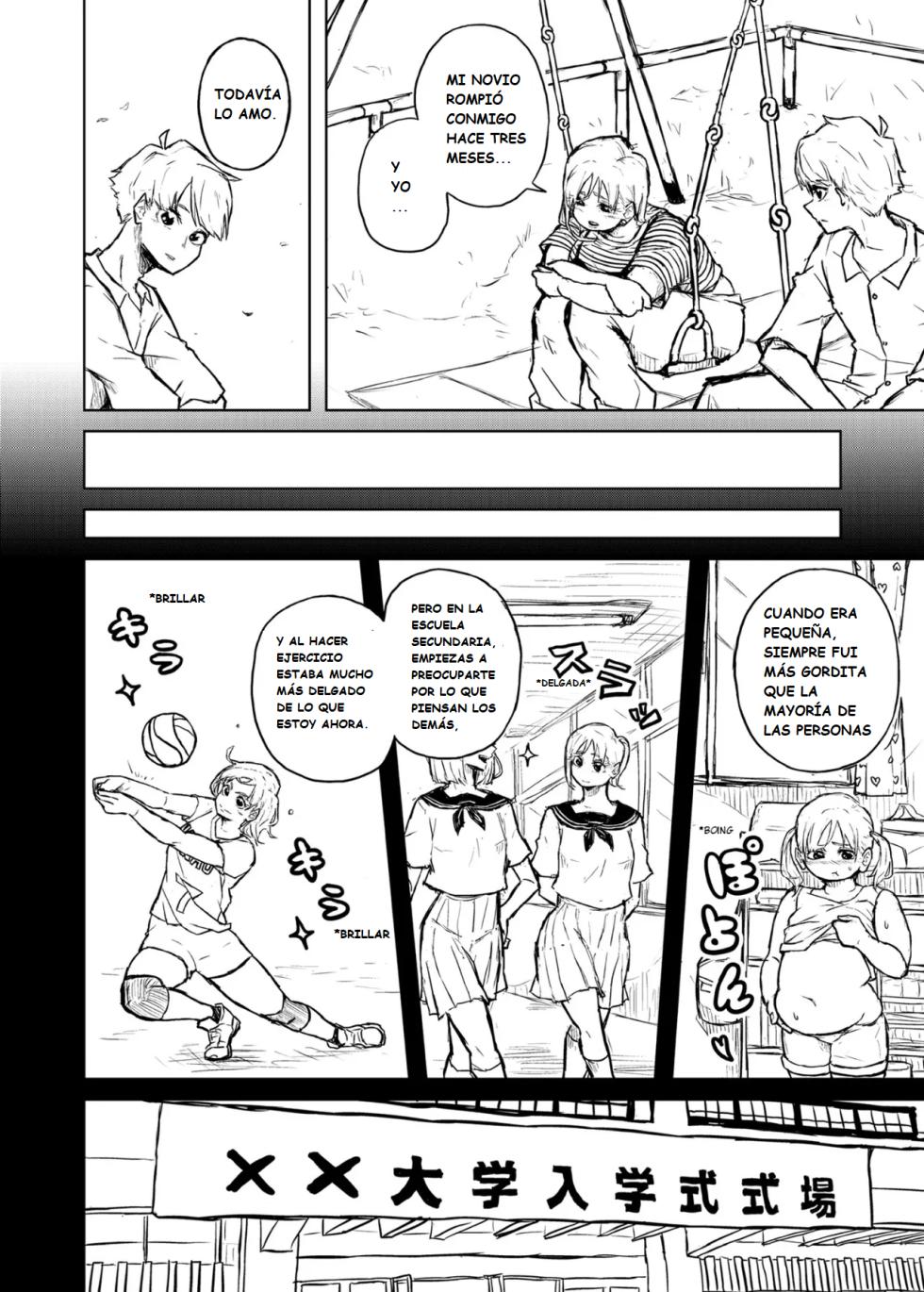 [Pocchari wa sekai o sukuu] Chubby Girlfriend [Español] - Page 10