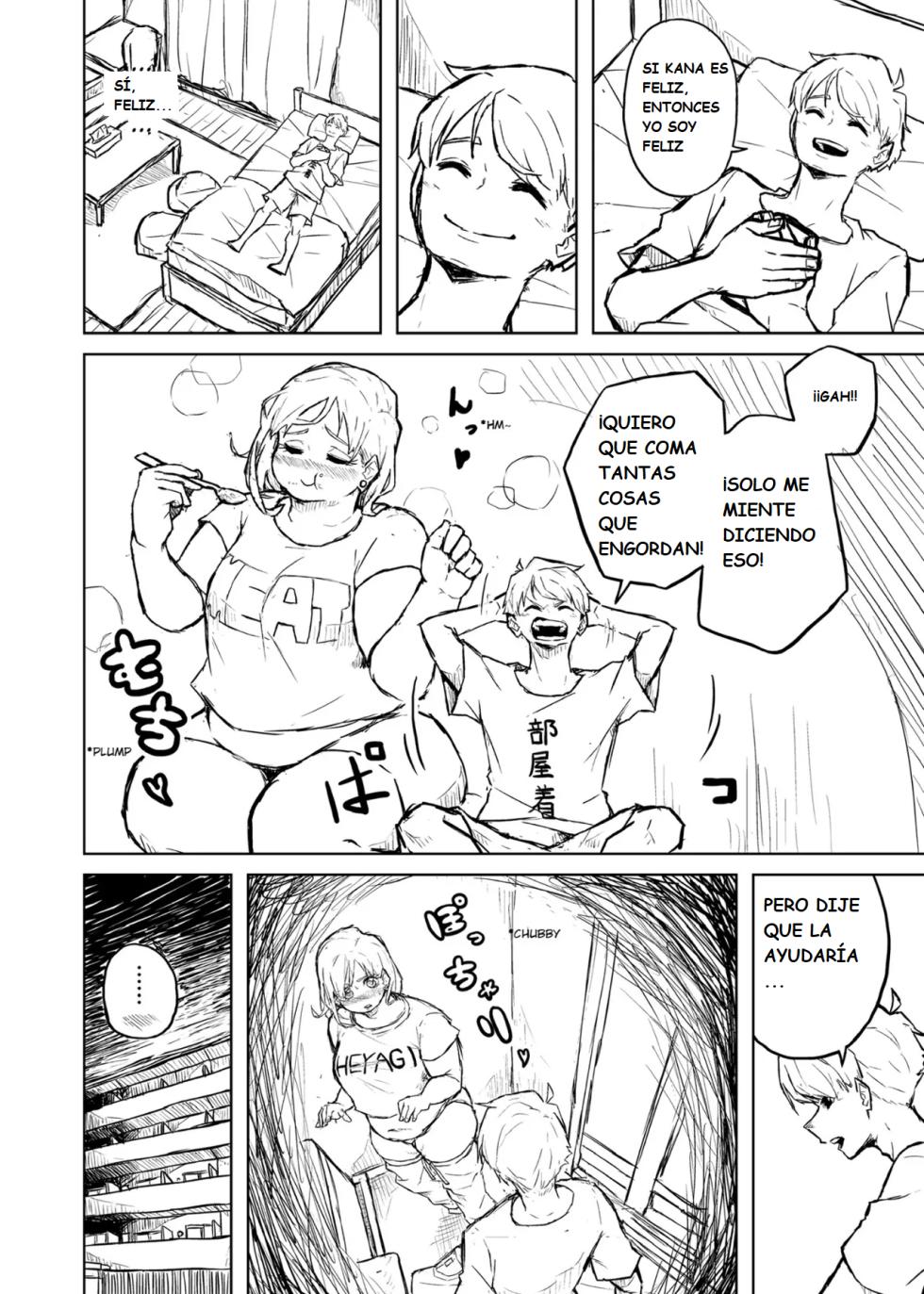 [Pocchari wa sekai o sukuu] Chubby Girlfriend [Español] - Page 22