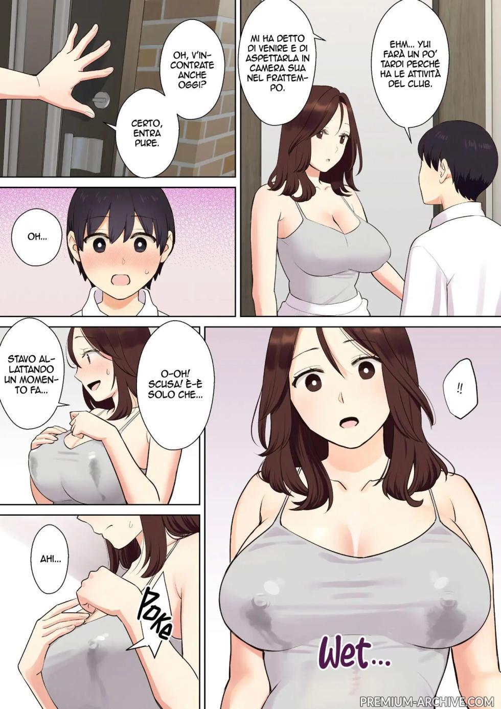 [Oshima Aki] Kanojo no Okaa-san ni Doutei o Ubawareru Hanashi 1 | La mamma della mia ragazza si è presa la mia verginità 1 [Italian] [Decensored] - Page 17