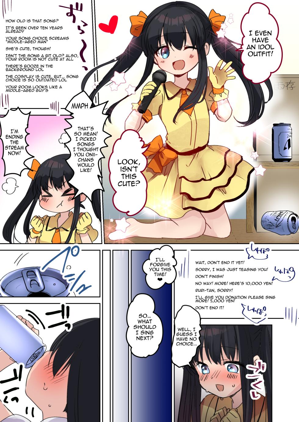 [TSF no F (Marimo)] Bishoujo Mangaka ga Bishoujo ni Natte Bishoujo ni H na Koto o Sareru Hanashi | The story of a male manga artist who turns into a girl and is forced to do naughty things by another beautiful girl [English] [meganekun_tl] - Page 15