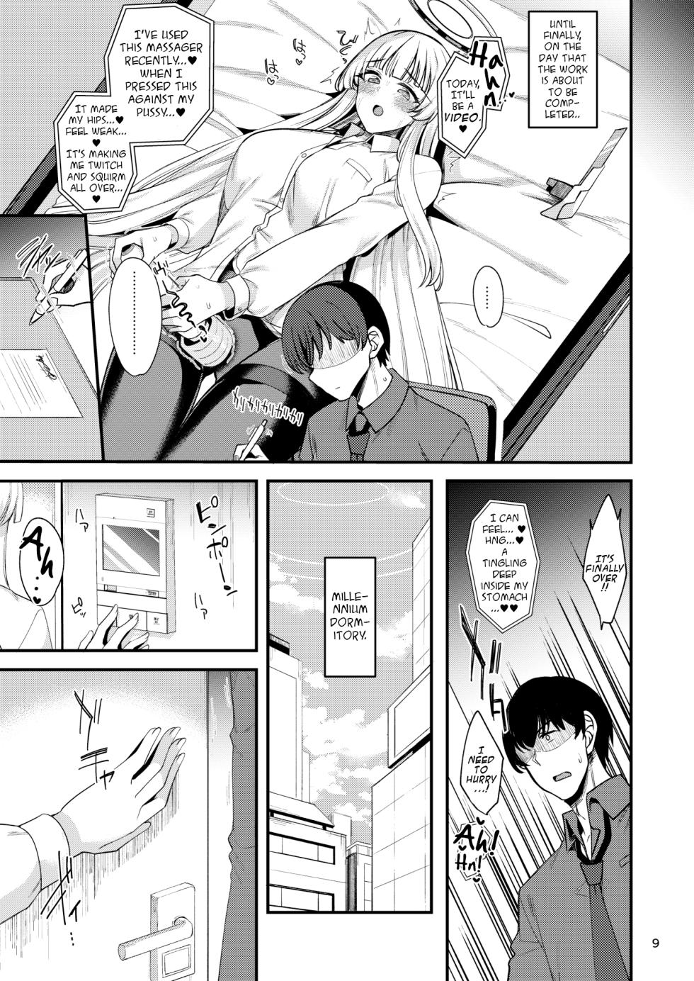 [Ryuukakusan Nodoame (Gokubuto Mayuge)] Sensei, Ippai Kiroku shite Kudasai ne | Sensei, Let's make a lot of records, okay? (Blue Archive) [English] [DeppoTL] [Digital] - Page 8