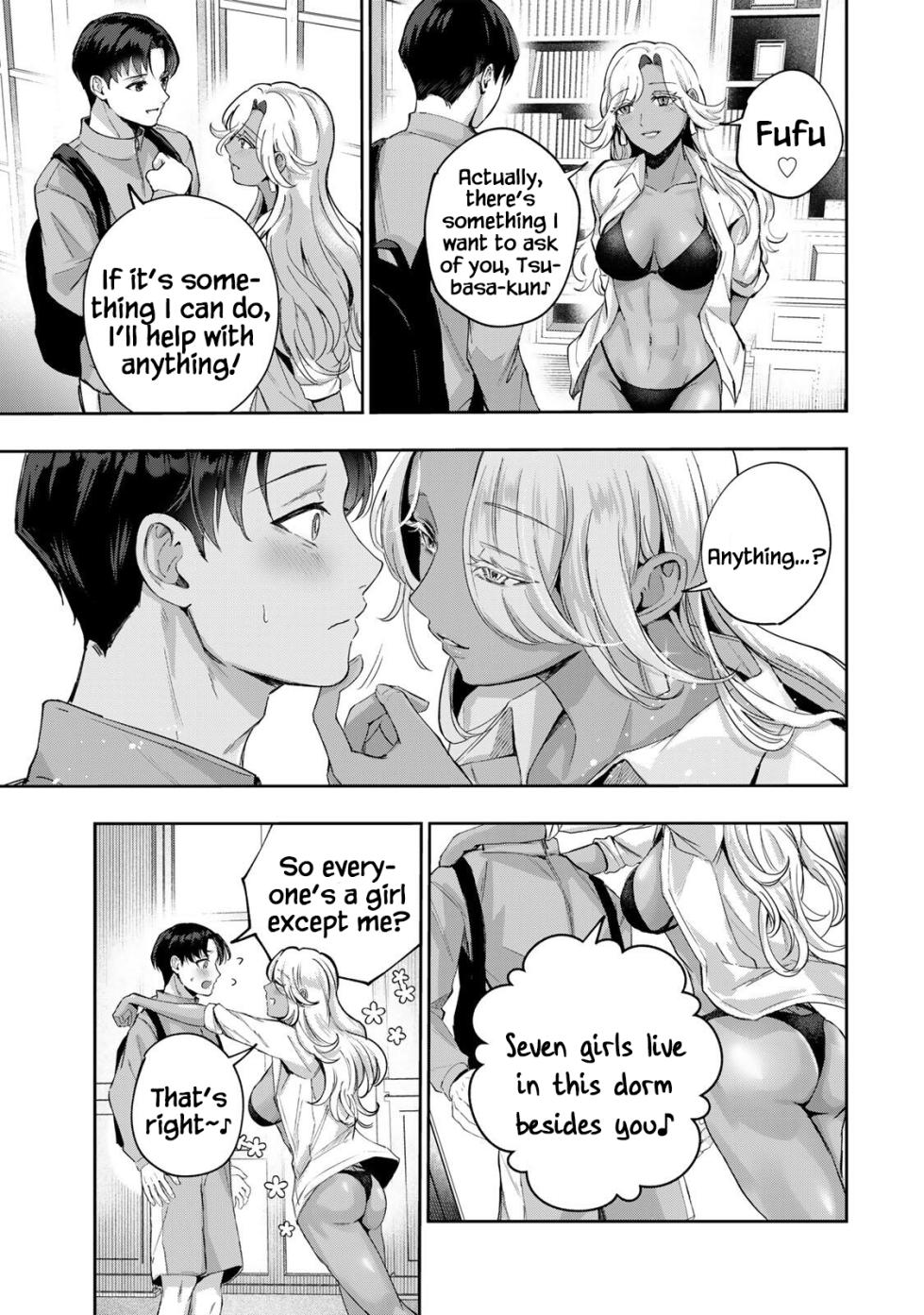 [EN]  Datenshi-chan wa Ganbarenai | The Fallen Angel Girls Can’t Give It Their All [Censored] 01 - Page 15