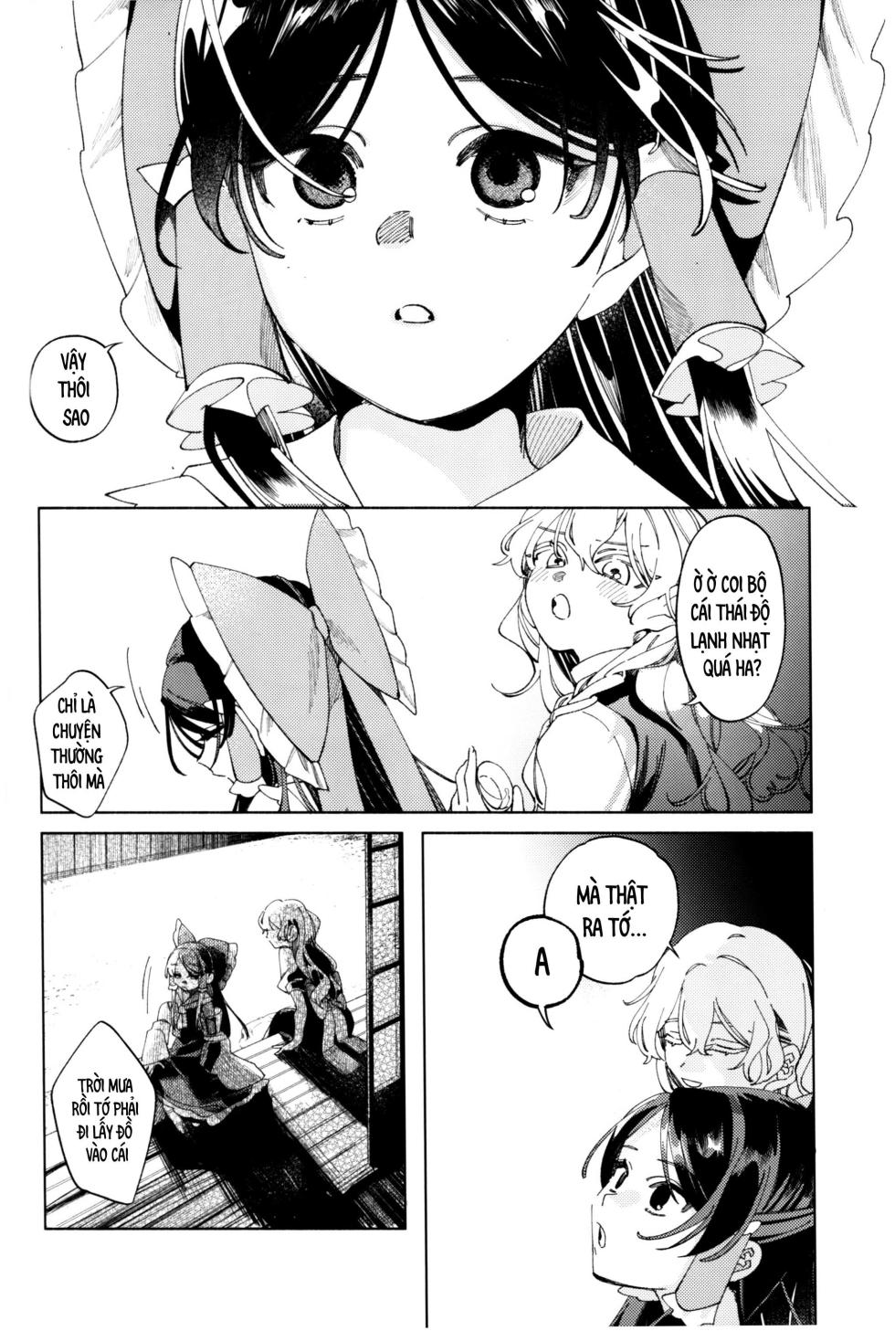 (Kouroumu 11) [Mochi Mochi Tama Roll. (Shichimi)] Shoujo no Owari no Gensoukyou (Touhou Project) [Vietnamese Tiếng Việt] [Bản dịch do AkiHide] - Page 6