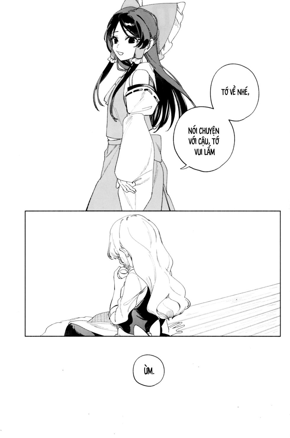 (Kouroumu 11) [Mochi Mochi Tama Roll. (Shichimi)] Shoujo no Owari no Gensoukyou (Touhou Project) [Vietnamese Tiếng Việt] [Bản dịch do AkiHide] - Page 7