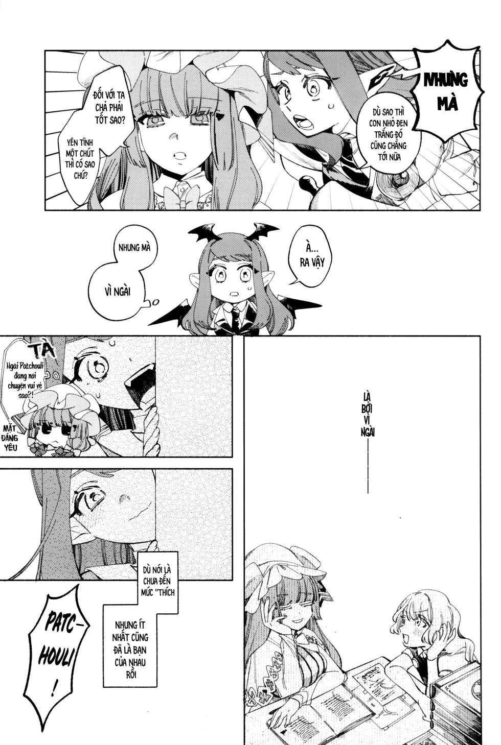(Kouroumu 11) [Mochi Mochi Tama Roll. (Shichimi)] Shoujo no Owari no Gensoukyou (Touhou Project) [Vietnamese Tiếng Việt] [Bản dịch do AkiHide] - Page 9