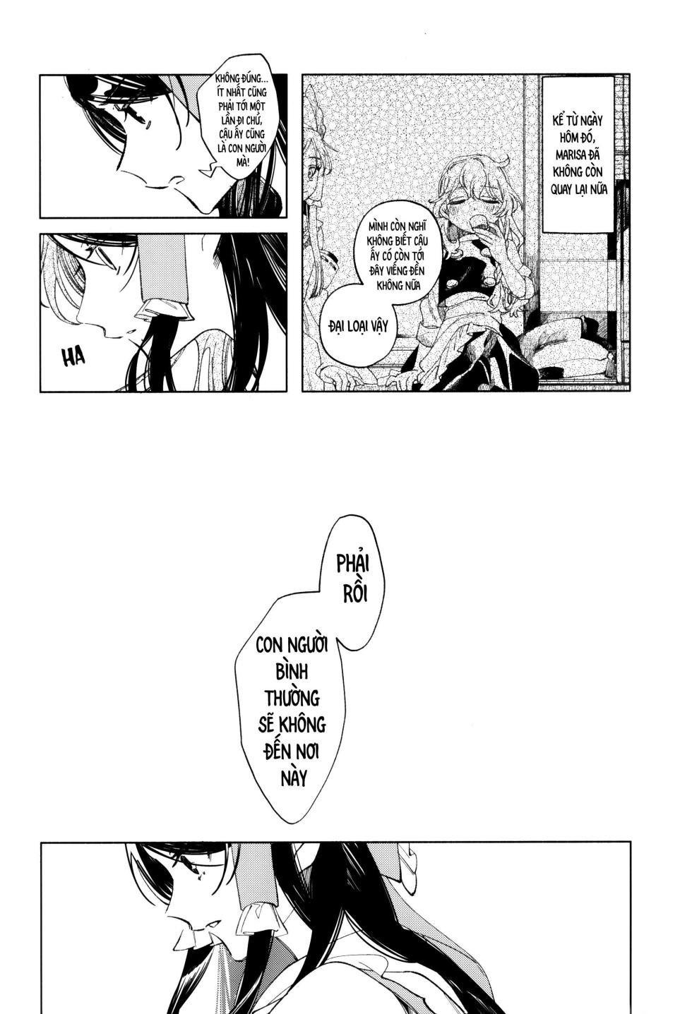 (Kouroumu 11) [Mochi Mochi Tama Roll. (Shichimi)] Shoujo no Owari no Gensoukyou (Touhou Project) [Vietnamese Tiếng Việt] [Bản dịch do AkiHide] - Page 22