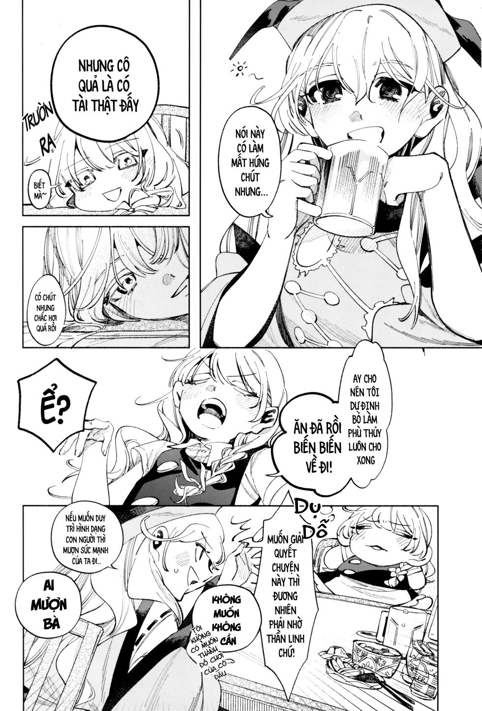 (Kouroumu 11) [Mochi Mochi Tama Roll. (Shichimi)] Shoujo no Owari no Gensoukyou (Touhou Project) [Vietnamese Tiếng Việt] [Bản dịch do AkiHide] - Page 32