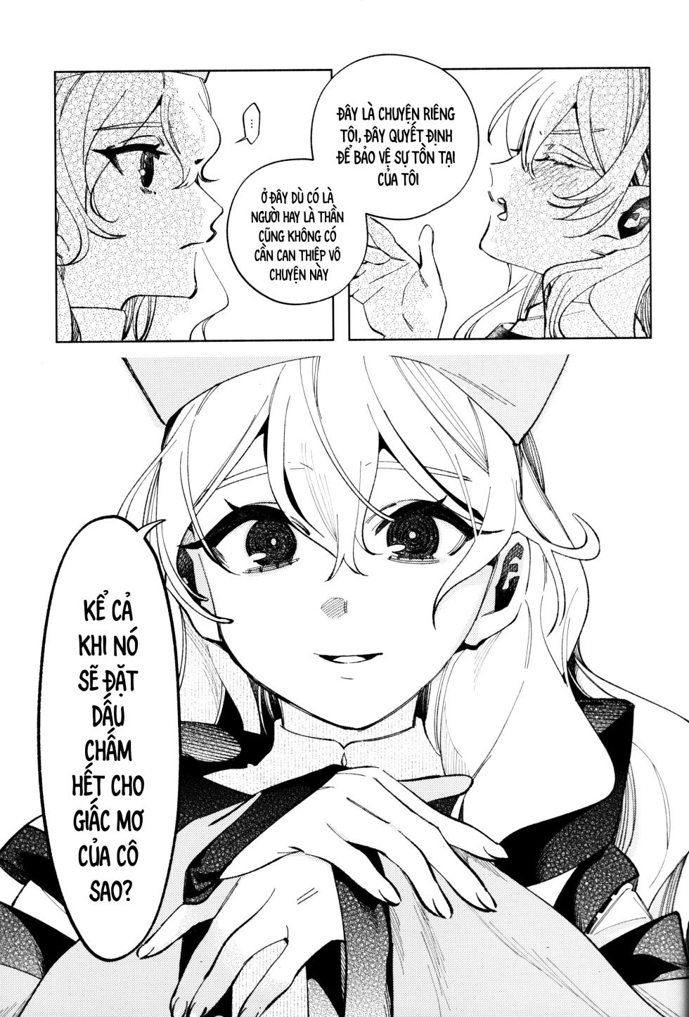 (Kouroumu 11) [Mochi Mochi Tama Roll. (Shichimi)] Shoujo no Owari no Gensoukyou (Touhou Project) [Vietnamese Tiếng Việt] [Bản dịch do AkiHide] - Page 33
