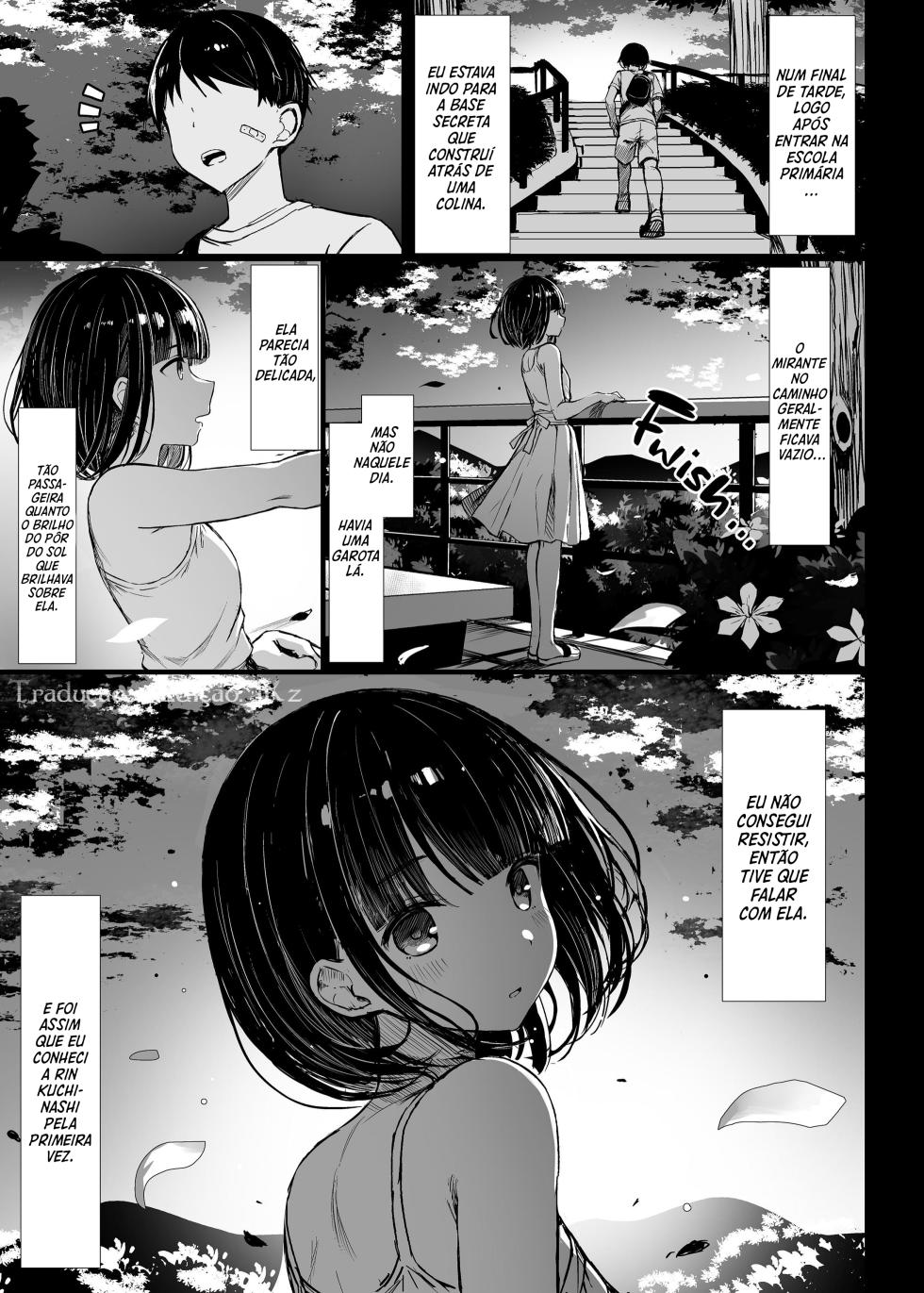 [MOSQUITONE. (Great Mosu)] Bungaku Shoujo wa Somerareru 1 - Falling Gardenia, Falling Love.  [pt-BR] [Decensored] - Page 4
