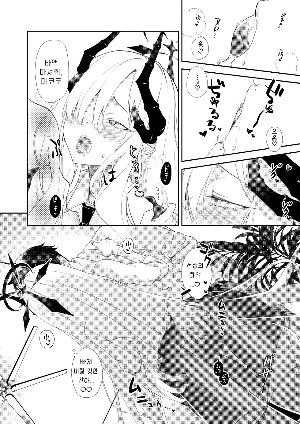 [ivy girl (quatraise)] Paper Tiger (Blue Archive) [Korean] [Reminiscencely] [Digital] - Page 14