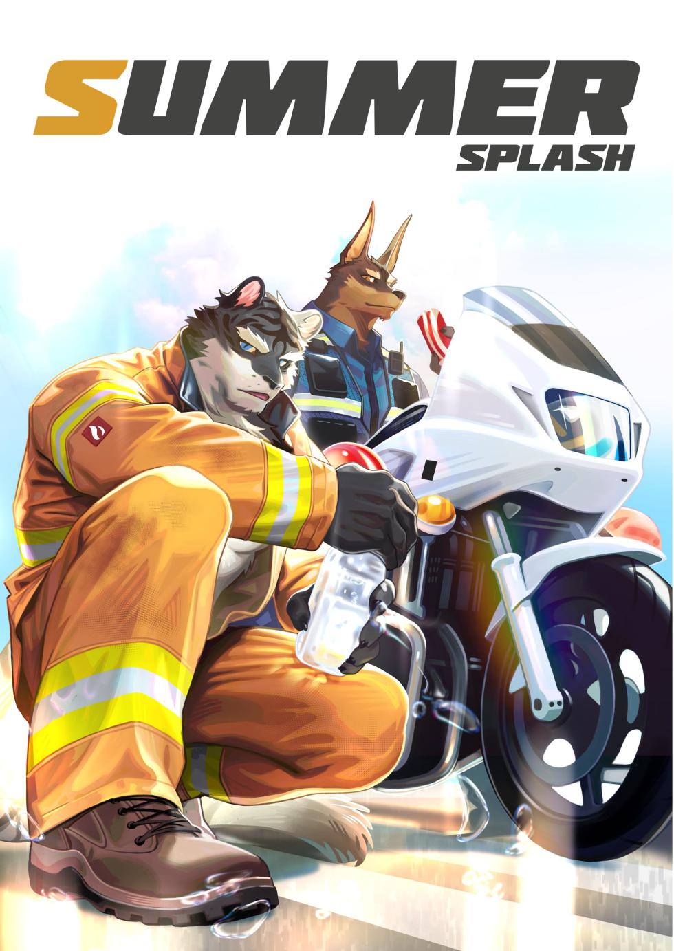[macro sergal] Summer splash2 (Illustration)1 [English/Chinese] [Digital] - Page 3