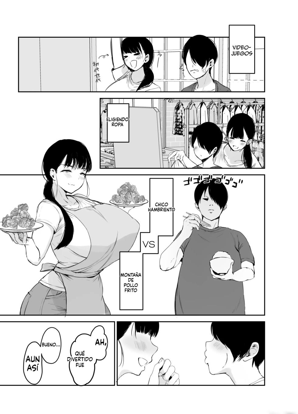 [Muchipanya (Muchipan)] Okaasan ni wa Kore Gurai Shika Dekinaikara｜Para mamá, la única opción que queda es el incesto [Spanish] [MrTraduc] - Page 7