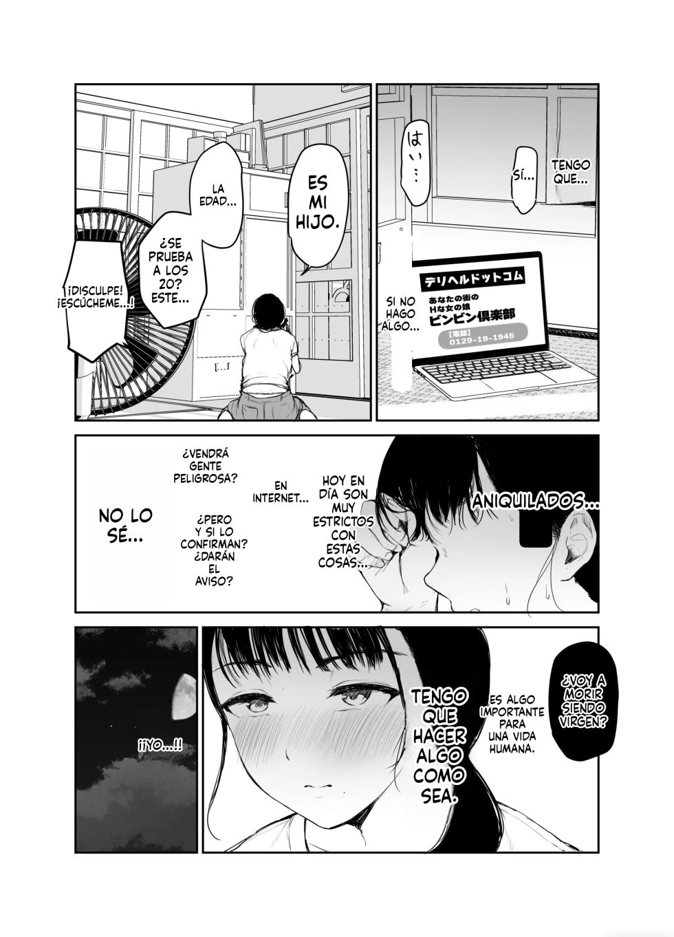 [Muchipanya (Muchipan)] Okaasan ni wa Kore Gurai Shika Dekinaikara｜Para mamá, la única opción que queda es el incesto [Spanish] [MrTraduc] - Page 19