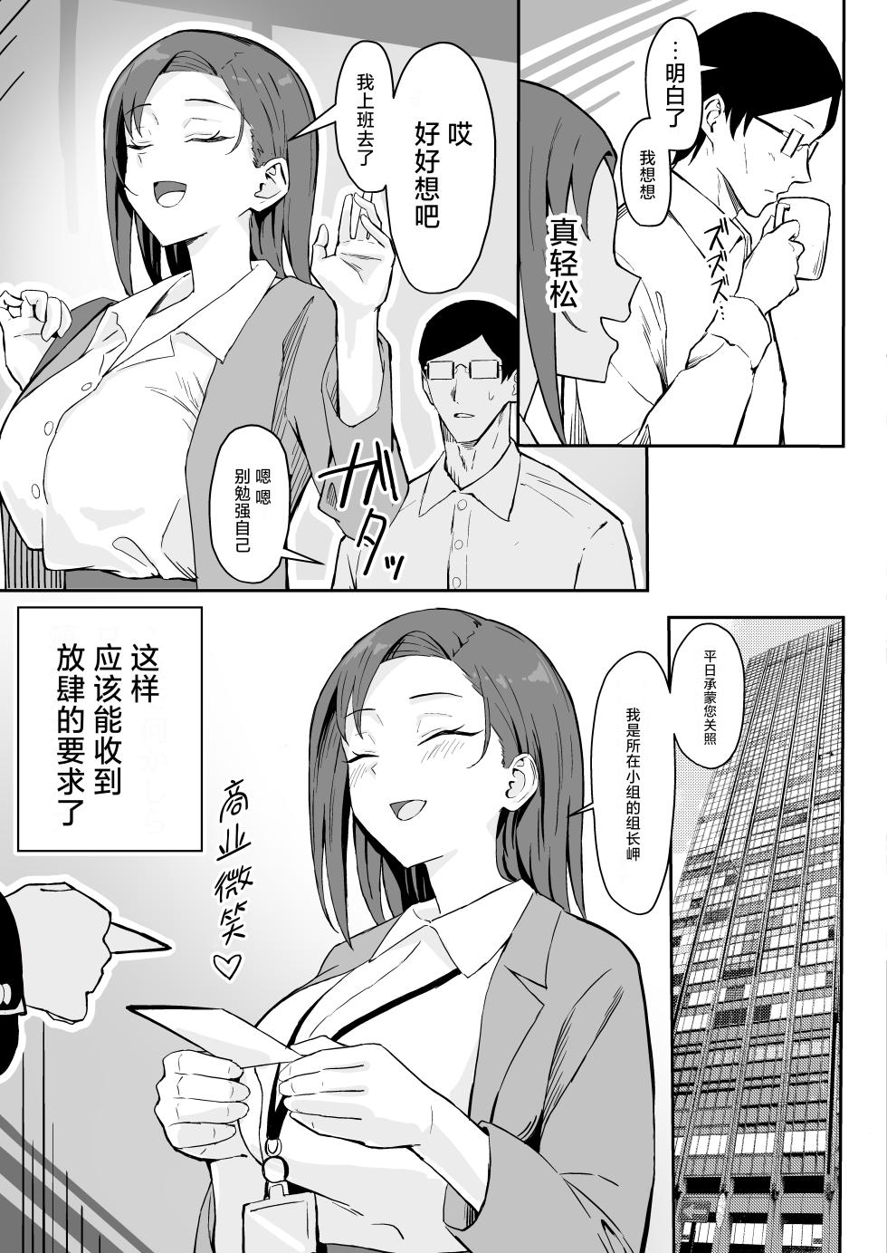 [すけべ発電所 (発電ペンギン)] クール系年上バリキャリ彼女 尊厳破壊和姦 1-2 - Page 11
