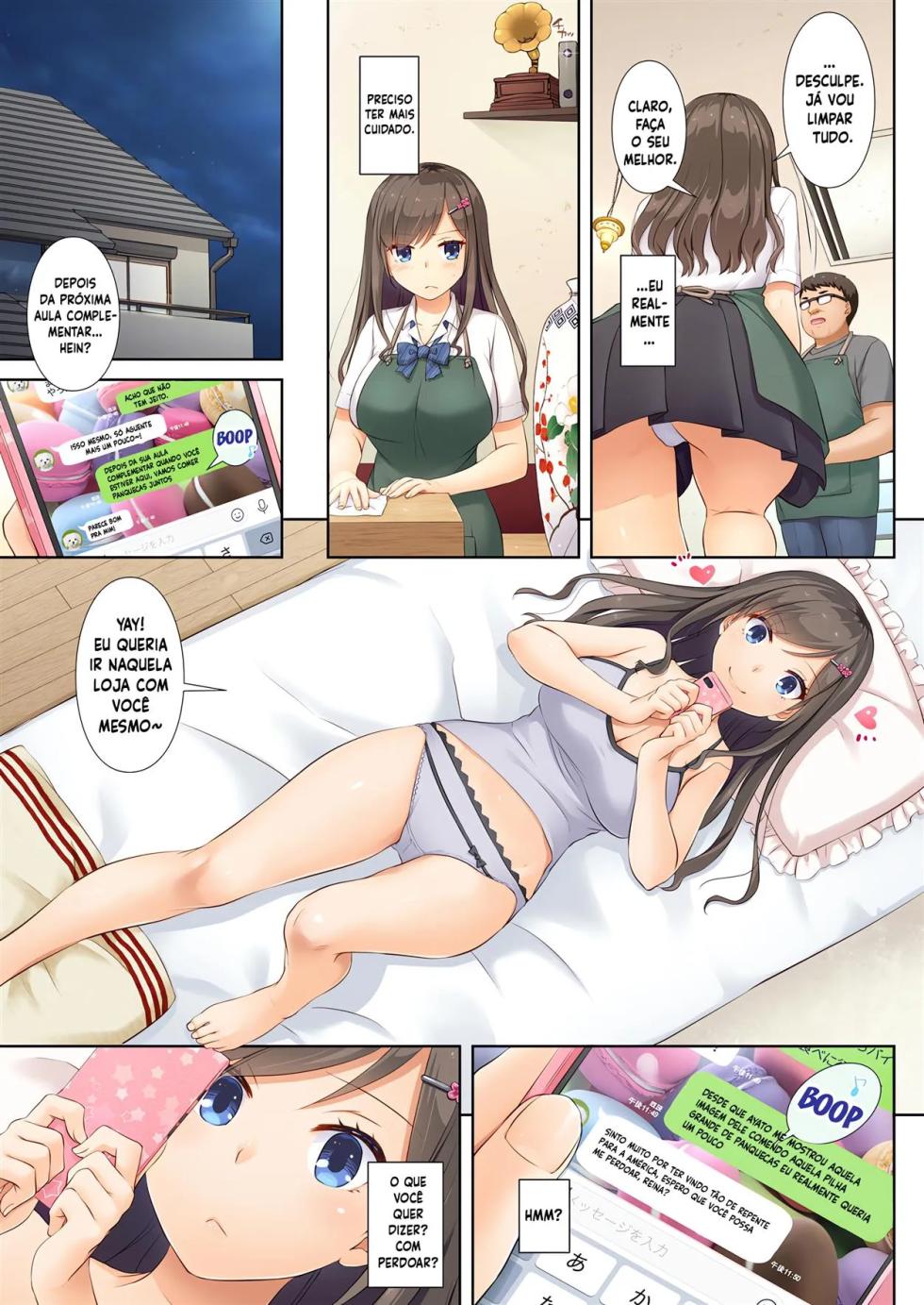 [Digital Lover (Nakajima Yuka)] DLO-04 Kare to Watashi no Kowareta Kizuna [Portuguese-BR] [Digital] - Page 10