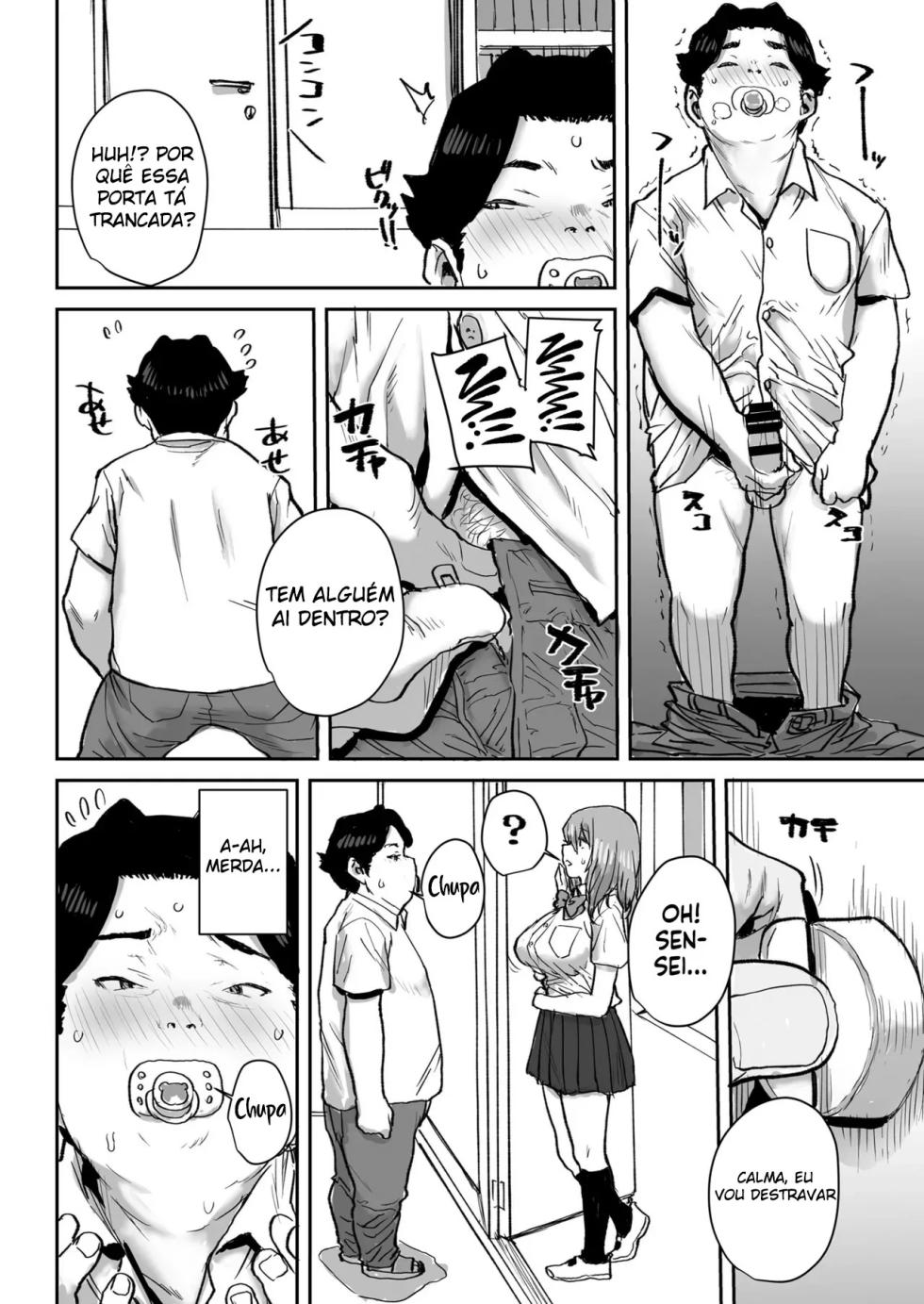 [Misaki (Ponsuke)] Ottori JK Saimin Appli de Bonyuu Mama [Portuguese-BR] [Mundo Hentai] - Page 5