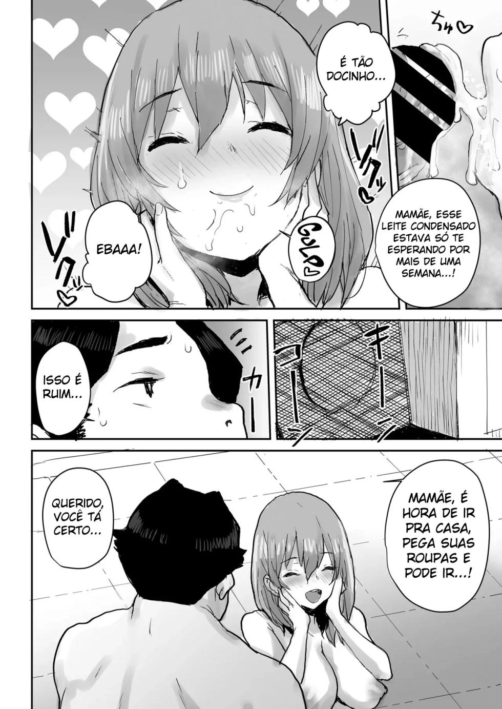 [Misaki (Ponsuke)] Ottori JK Saimin Appli de Bonyuu Mama [Portuguese-BR] [Mundo Hentai] - Page 31