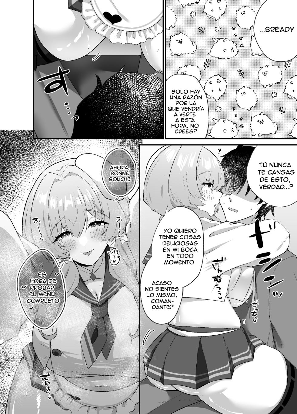 [Chocolate Jam (Morino Koala)] Bready Style Full Course o Meshiagare (Goddess of Victory NIKKE) Spanish - Page 4