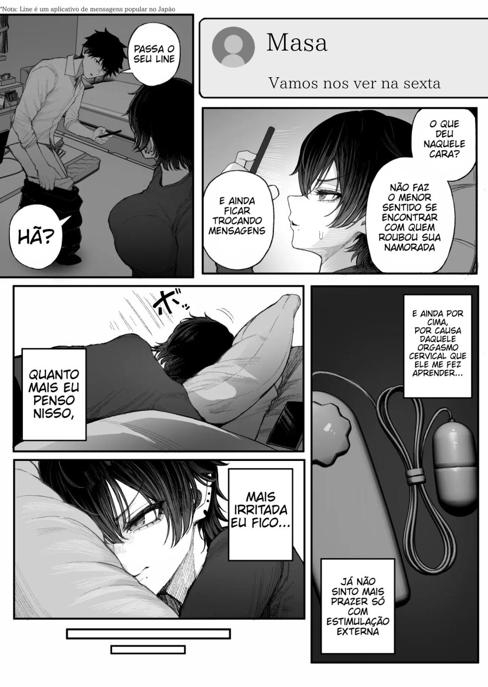 [Kurukuru] Cool-kei Dansou Onna ni Kanojo Netorareta kara, Wakarasete Yatta 2 [Portuguese-BR] [Digital] - Page 13