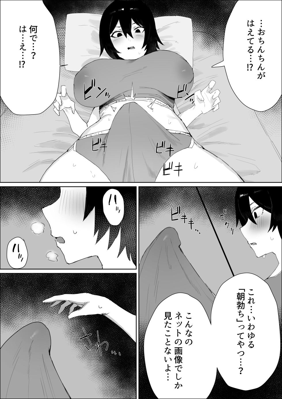 [Kataku no Hito (Muso)] Chinpo Haeta kedo Hikikomori de Yaru Koto Nashishi  Onanie Shimakuru - Page 6