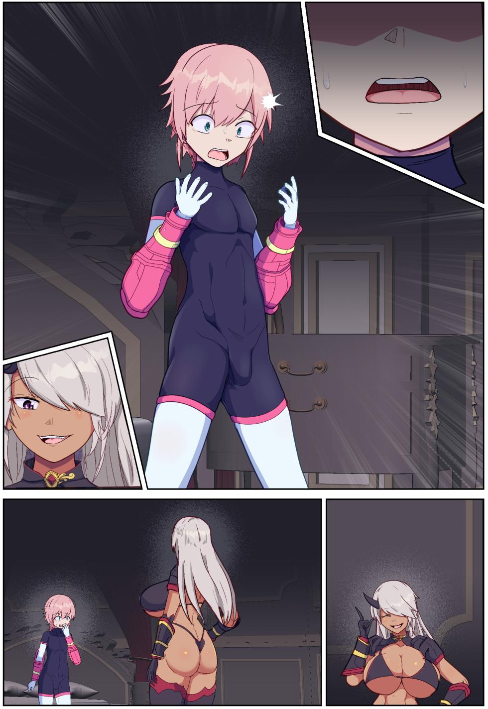 [Arujima] 装甲少年-ショタ化したヒロインは敵の幹部とおねショタH♡ - Page 35