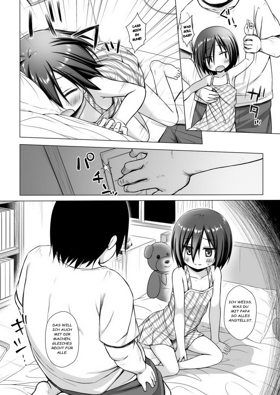 [Noraneko-no-Tama (Yukino Minato)] Chichi to Ani to Dorei na Watashi [German] [Decensored] - Page 18