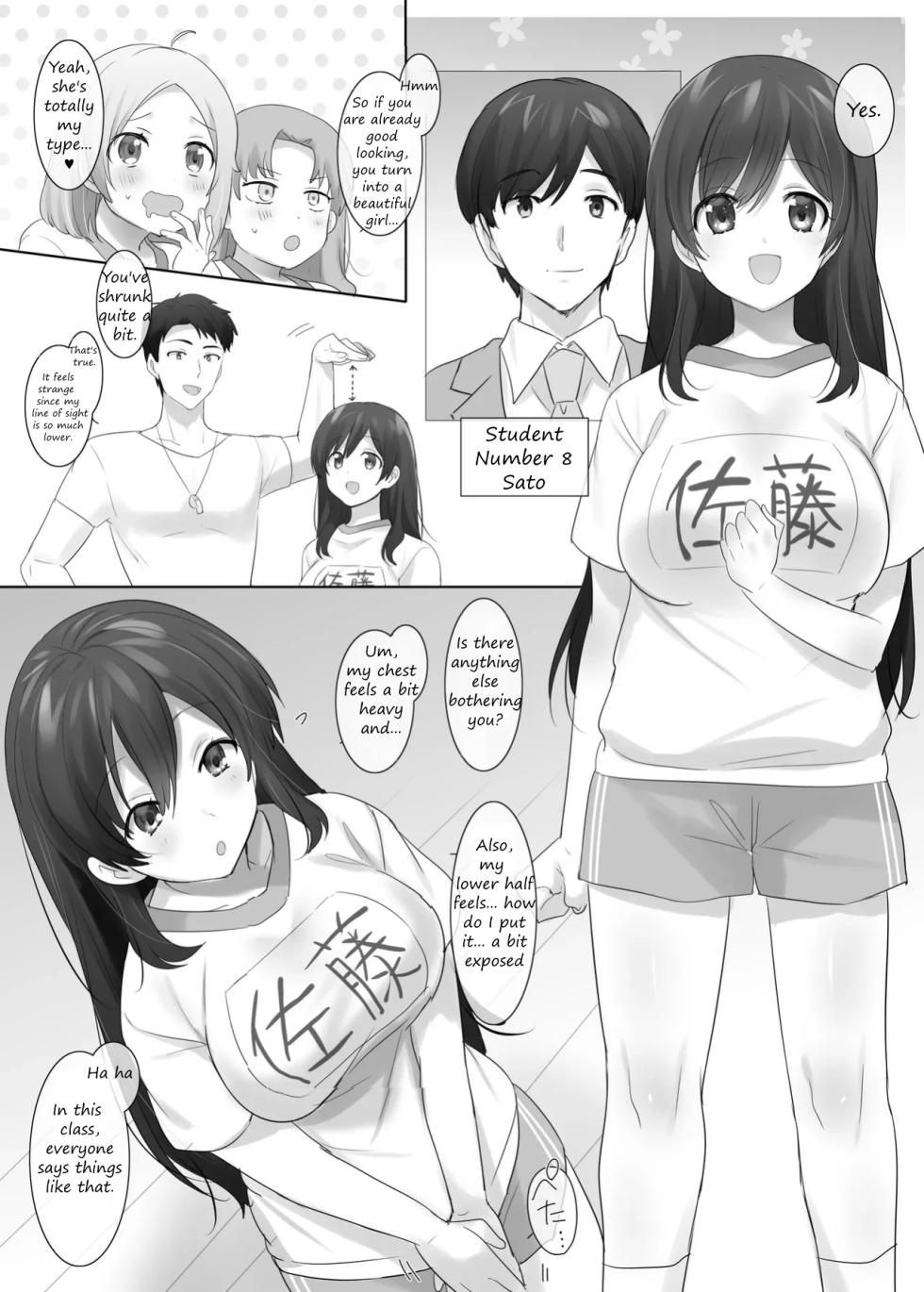 [Hiiragi Popura] TS Hoken Taiiku Kurasu Zennin Nyotaika Jugyou 1-4 - Page 6